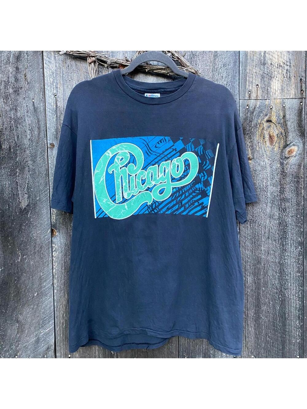 Vintage Chicago 1988 Tour Band Tee 80s Size XL